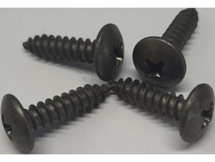 Vrut 4,2x16mm šedý s půlkulatou hlavou