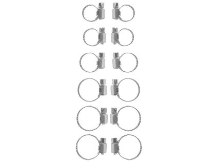 Spona hadicová 16-27mm HC612, sada 12ks