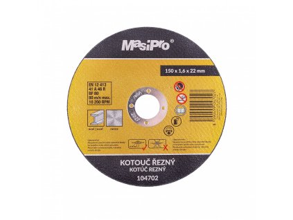 Kotouč řezný - ocel 150x1,6mm