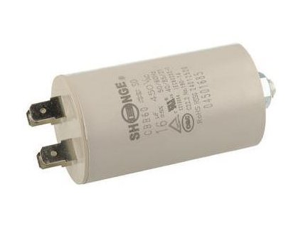 16uF/450V motorový kondenzátor CBB60, 40x70mm