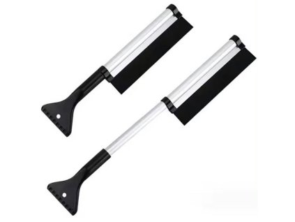 Dlouhá škrabka na okna auta