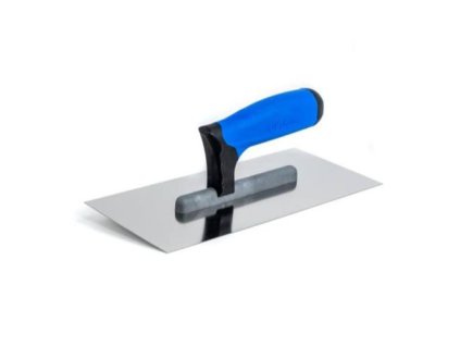 Hladítko nerez hladké, 130 x 270 mm, gumová rukojeť, KUBALA ENPRO