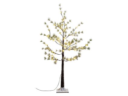 Stromeček MagicHome Borovice, 48xLED teplá bílá, jednoduché svícení, 120cm