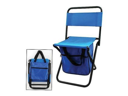 Stolička skládací s úložným prostorem, 20x25x47cm