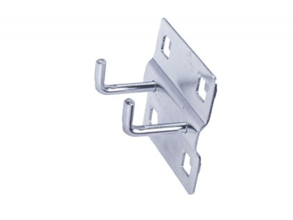 Dvojitý hák do děrované desky, 35 mm - WGB1331D