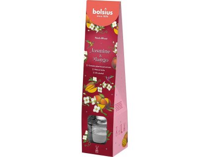 Difuzér Bolsius Floral Fusion, 30 ml Jasmín a Mango
