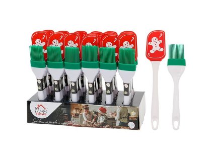 Stěrka a mašlovačka na pečení/vařenie MagicHome, silikon, vánoce