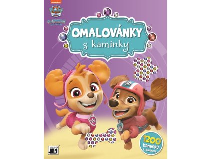 Omalovánky s kamínky Tlapková patrola