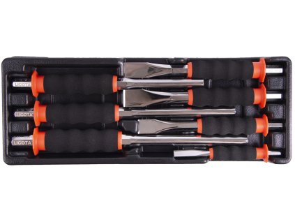Sekáče a průbojníky ve výplni do dílenského vozíku, 7 dílů - LIACK384020