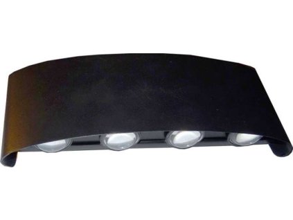 Nástěnné svítidlo nahoru-dolů 8x1W venkovní, krytí IP54