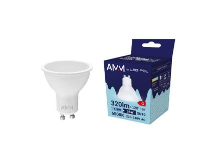 Žárovka AMM-GU10-4,9W-CW