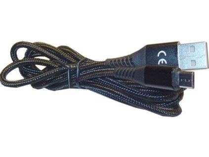Kabel USB 2.0 konektor USB A / Micro-USB 1,5m, opletený kabel