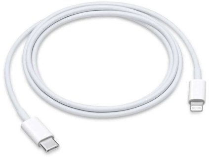 Kabel USB-C / Lightning, délka 1,5m, bílý