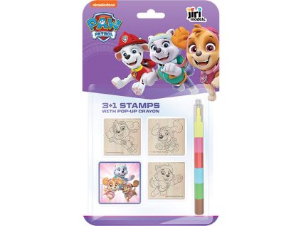 Razítka 3+1 s voskovkou Tlapková patrola Skye
