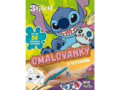 Omalovánky s tetováním Lilo & Stitch
