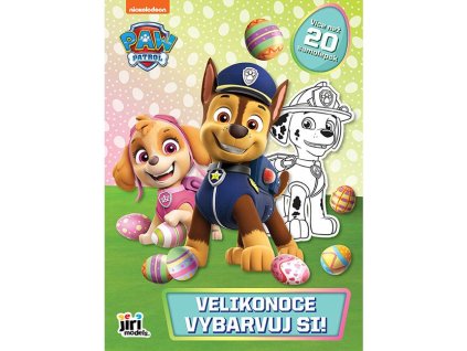 Vybarvuj si! Tlapková patrola Velikonoce