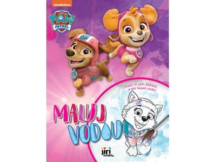 Maluj vodou A4 Tlapková patrola