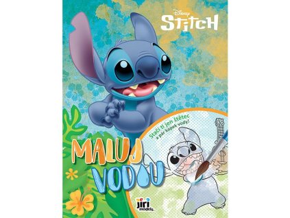 Maluj vodou A4 Lilo & Stitch