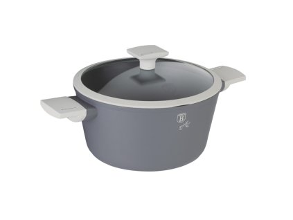 BERLINGERHAUS Kastrol s titanovým povrchem a poklicí 24 cm Aspen Collection BH-8260