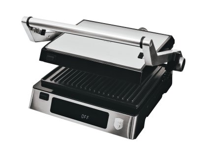 BERLINGERHAUS Kontaktní gril elektrický s nepřilnavým povrchem 2000 W Stainless Steel BH-9603