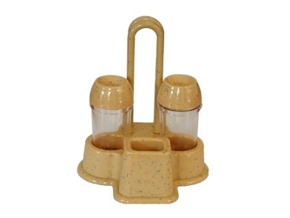 Dochucovací sada 2d plast + stojánek ubrousky  CZ, mix barev