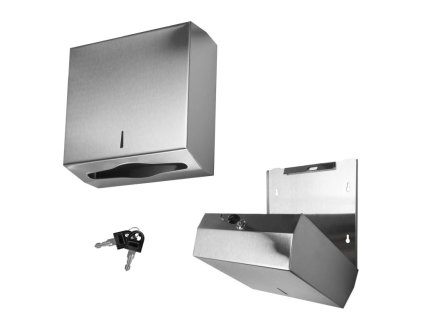 Zásobník na skládané ručníky nerez 29x10,5x26,5cm