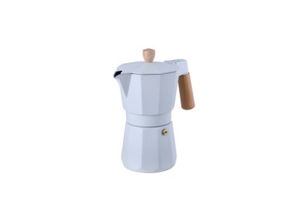 Bergner Konvice na espresso 6 šálků bílá BG-38192-WH-4