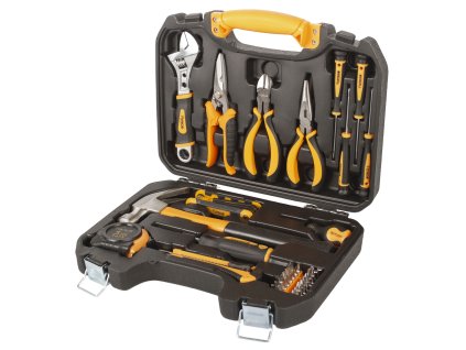 Sada nářadí v plastovém kufru, 54 dílů - HT491054