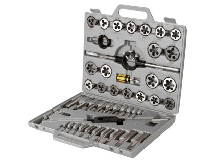 Sada závitníků a oček, M6 - M24, 45 ks - HT640204M