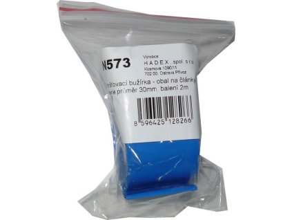 Smršťovací bužírka - obal na články a baterie, šířka 30mm, balení 2m