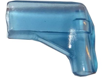 Krytka izolační na faston úhlový 6,3mm,hrdlo 3,2mm