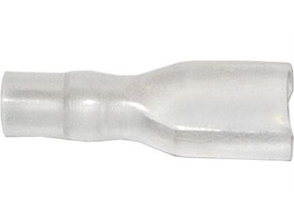 Krytka izolační na faston 4,8+6,3mm,hrdlo 3,5mm