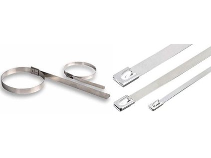 Stahovací páska kovová 4,6x250mm