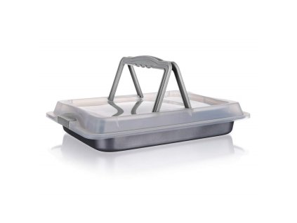 Plech pečicí 42x29x4cm nepřilnavý s poklopem  CULINARIA