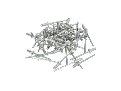 Nýty hliníkové FASTER TOOLS 50 ks, 4 x 8 mm