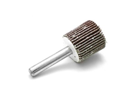 Kotouč lamelový brusný 20 x 20 mm, Ø 6 mm, P40, na stopce