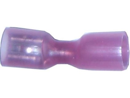 Faston-zdířka 6,3mm se smršťovací bužírkou, kabel 0,5-1,5mm2