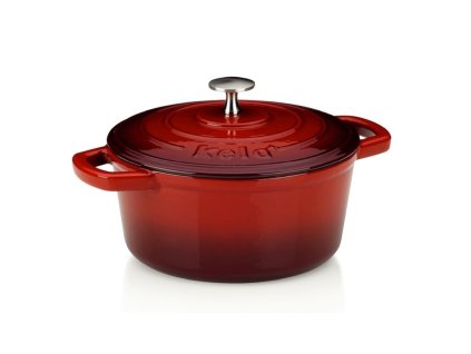 KELA Pekáč litinový s poklicí CALIDO 21 cm KL-11940