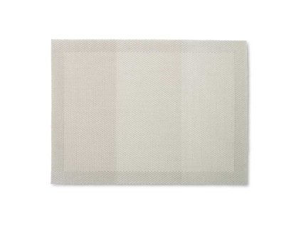 KELA Prostírání Nica 70%PE/30%PET stříbrně šedá 45,0x33,0cm KL-12829