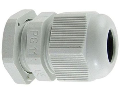 Kabelová průchodka PG-11 pro kabel 5-10mm bílá