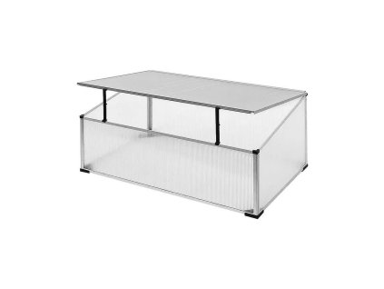 Pařeniště Greenhouse, Alu, PC, 100x60x40/30 cm