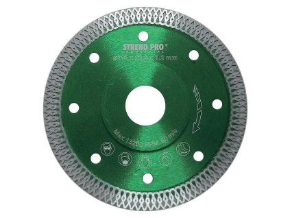 Kotouč řezný Industrial 125x22,2x1,2mm, diamantový, ultra tenký