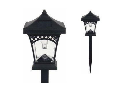 Solární lampa Heka 11x43cm, 1 LED, AA, 1ks