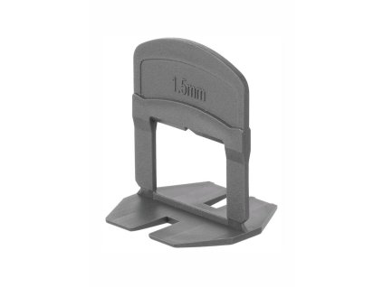 Nivelační mezerník pod obklad 1,5mm, šedý, 300ks