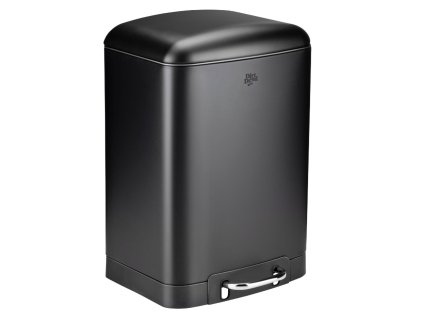 DIRT-DEVIL Odpadkový koš nášlapný 12 l tiché zavírání černá ED-249504
