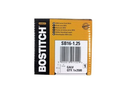 Hřebíčky Bostitch SB16, 32mm, 2500ks