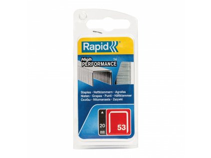 Spony Rapid č. 53, 20mm, 600ks