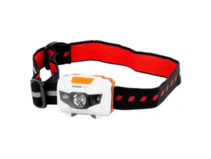 Čelovka Headlight HEM-003, LED+redLED, 60lm, 3xAAA