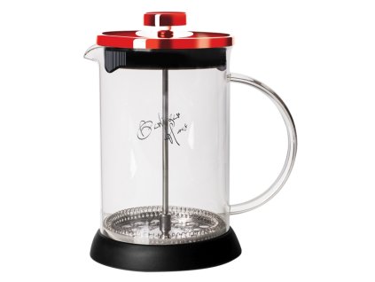 BERLINGERHAUS Konvička na čaj a kávu French Press 350 ml  Burgundy Metallic Line BH-1496