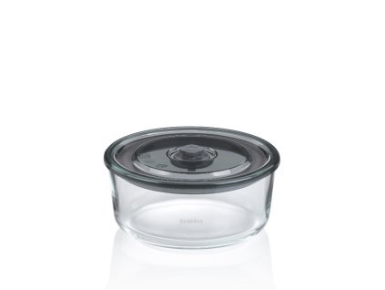 KELA Dóza na potraviny skladovací Aurelia sklo 6,5cm 15,5cm 0,7l KL-12640